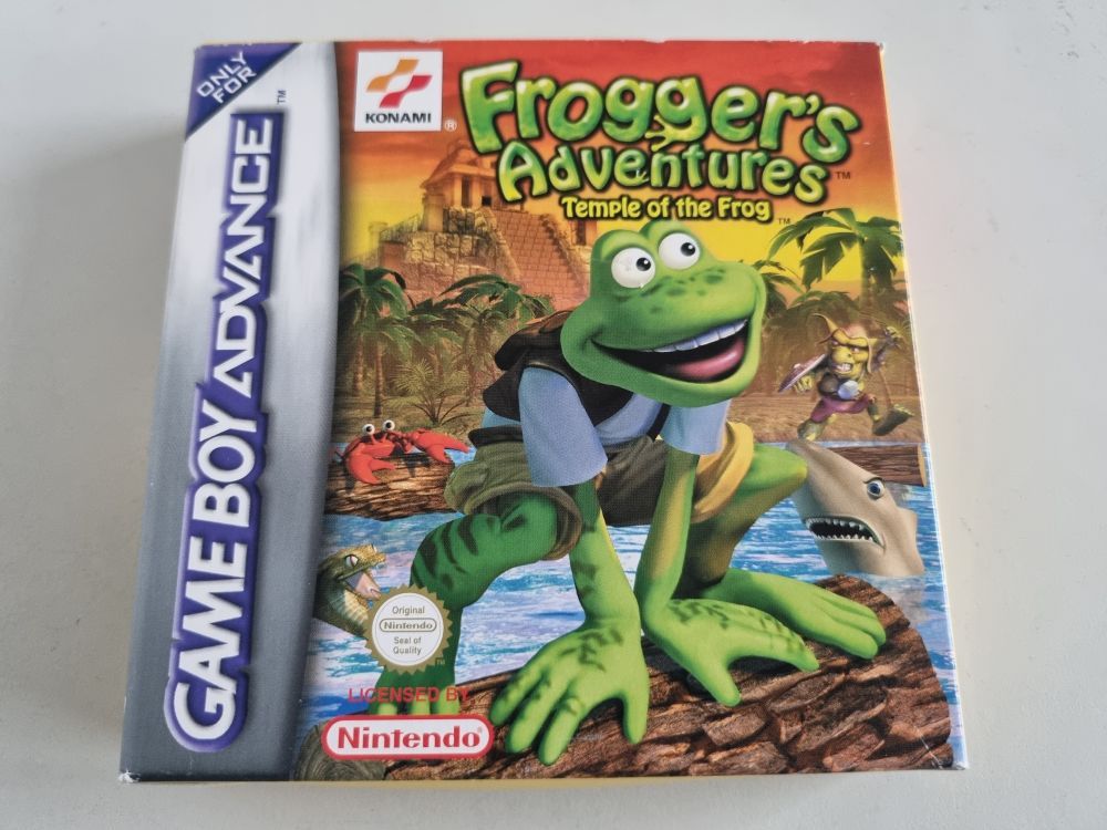 GBA Frogger's Adventures - Temple of the Frog EUR - zum Schließen ins Bild klicken