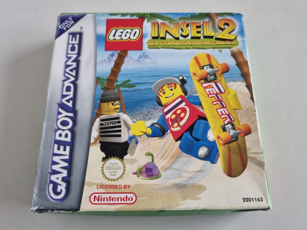 GBA Lego Insel 2 - Der Steinbrecher kehrt zurück NOE - zum Schließen ins Bild klicken