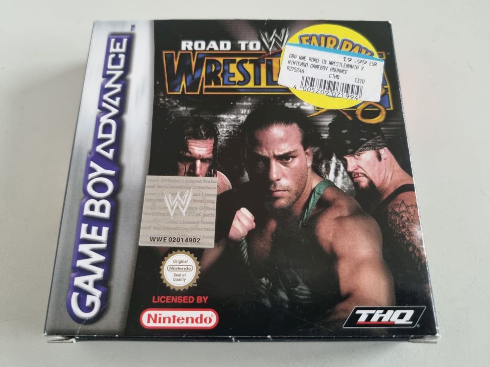 GBA WWE Road to Wrestlemania X8 EUR - zum Schließen ins Bild klicken