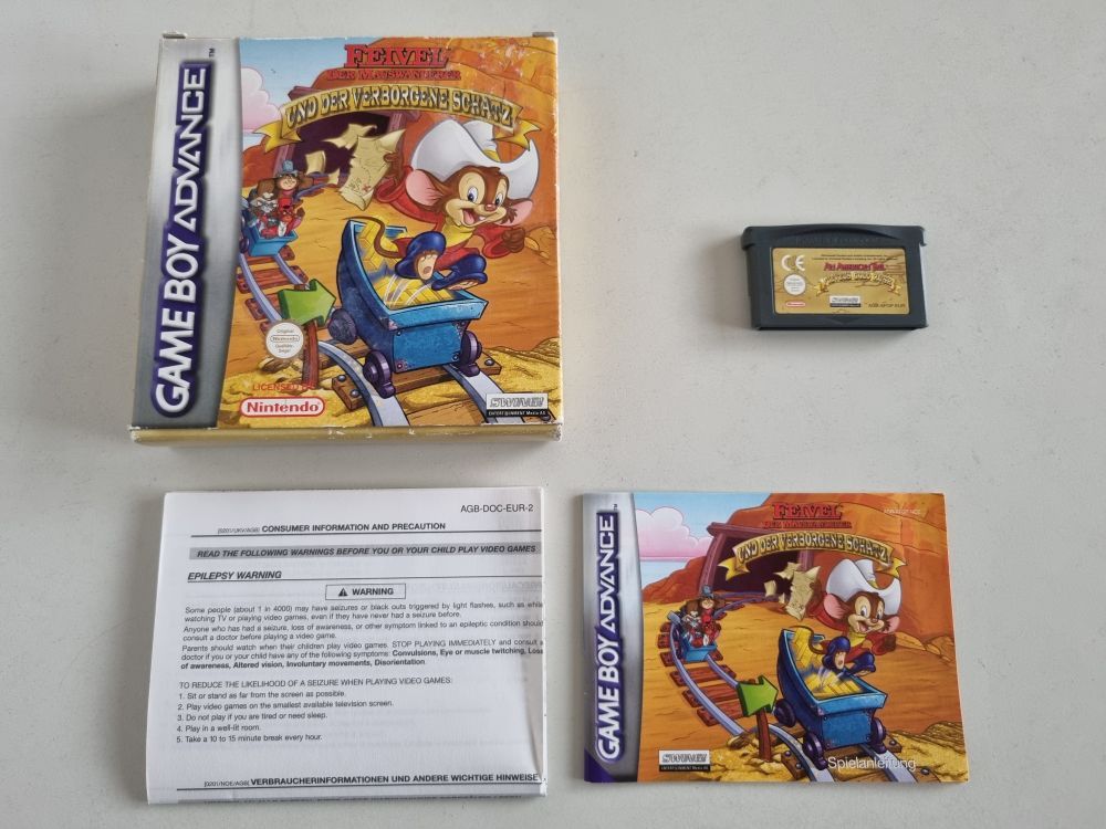 GBA Feivel Der Mauswanderer und der verborgene Schatz NOE - Click Image to Close