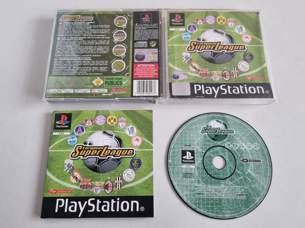(Bild für) PS1 European Super League - zum Schließen ins Bild klicken