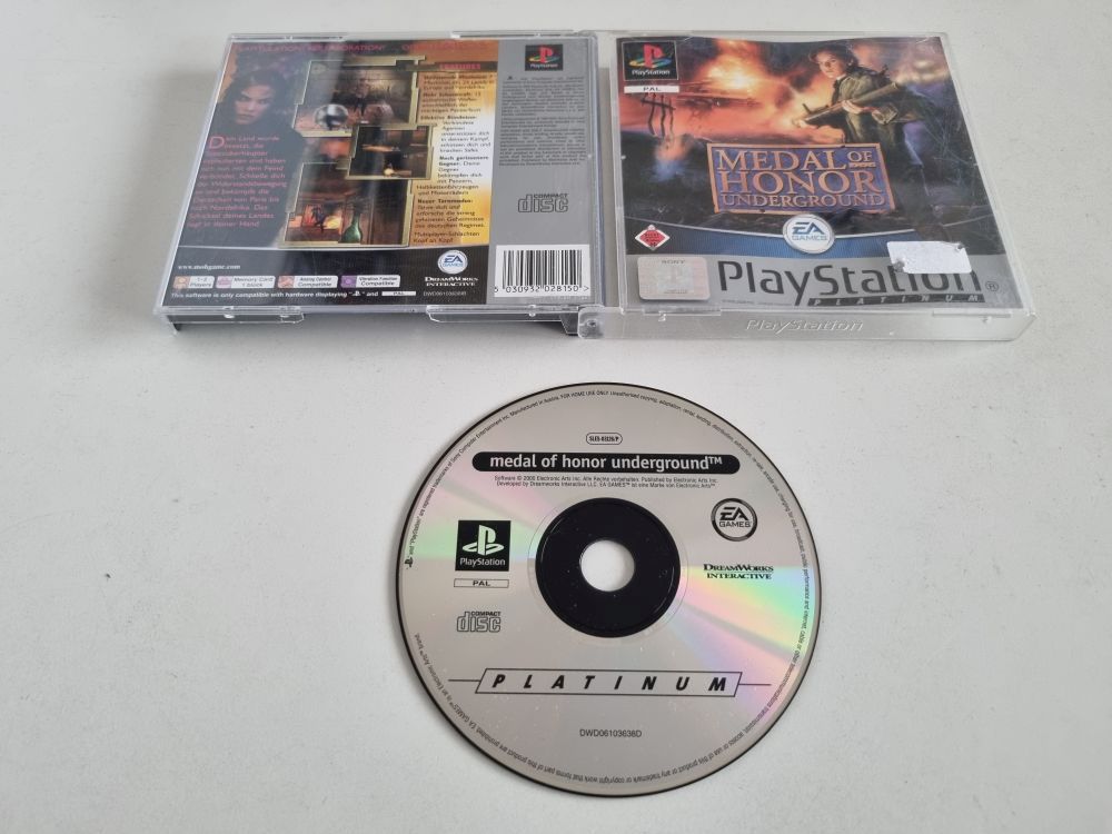 PS1 Medal of Honor - Underground - Click Image to Close