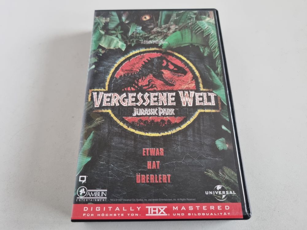 VHS Jurassic Park - Vergessene Welt - zum Schließen ins Bild klicken