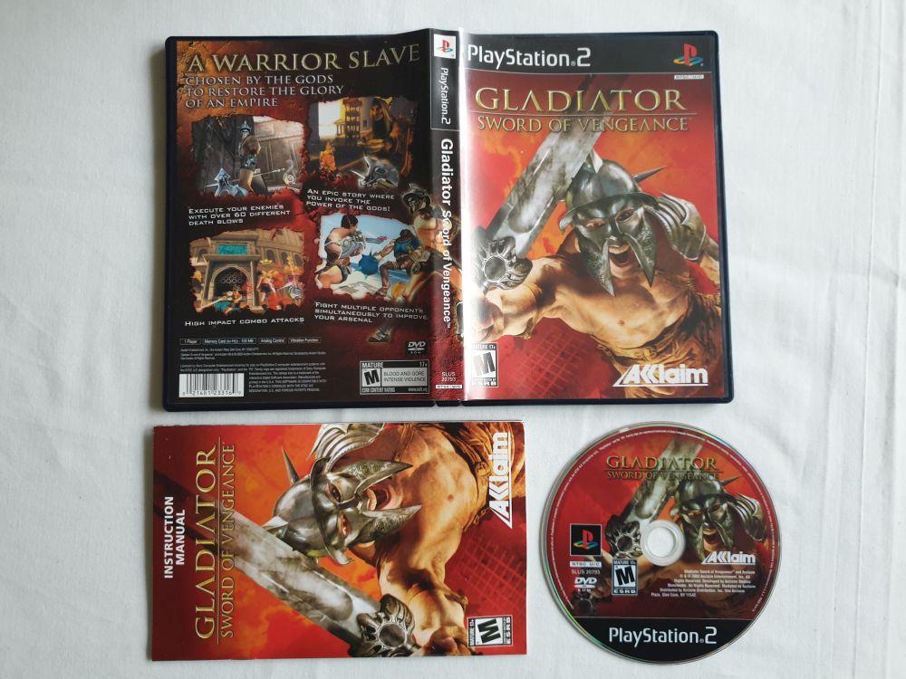 PS2 Gladiator - Sword of Vengeance - zum Schließen ins Bild klicken