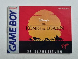 GB Der König der Löwen NOE Manual