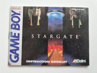 GB Stargate EUR Manual