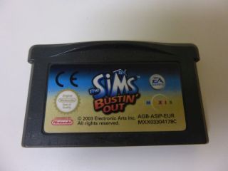 GBA The Sims Bustin' Out