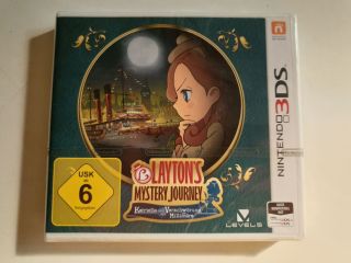 3DS Layton`s Mystery Journey: Verschwörung der Millionäre GER