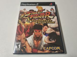 PS2 Street Fighter Anniversary Collection