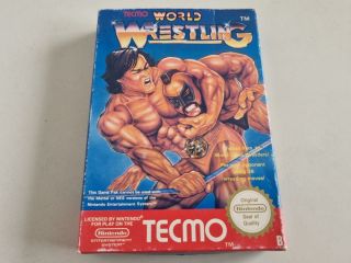 NES Tecmo World Wrestling EEC