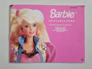 NES Barbie NOE Manual