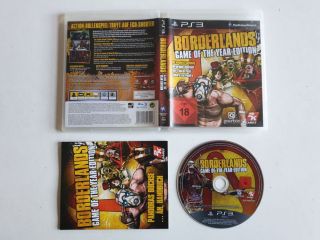 PS3 Borderlands - Game of the Year Edition