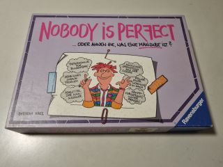 Nobody is Perfect