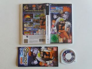 PSP Naruto Shippuden: Ultimate Ninja Heroes 3