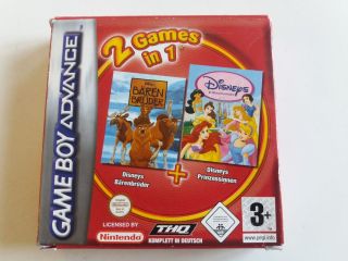 GBA 2 Games in 1 Bärenbrüder + Prinzessinnen NOE