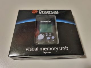 DC Visual Memory Unit VMU Clear Black