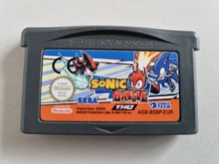 GBA Sonic Battle EUR