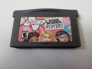 GBA The Barbie diaries High School Mystery USA