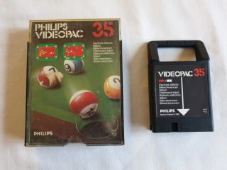 Videopac 35 - Electronic billiards