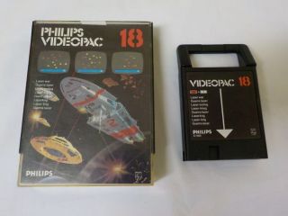 Videopac 18 - Laser War