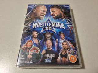 DVD Wrestlemania 2022