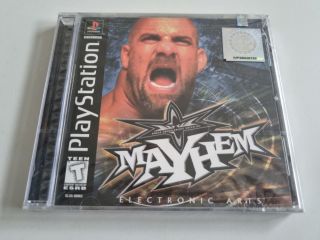 PS1 WCW Mayhem