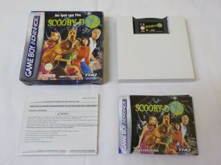 GBA Scooby-Doo Das Spiel zum Film NOE