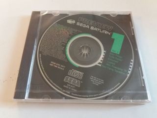 SAT Preview Disc Sega Saturn Vol. 1