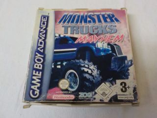 GBA Monster Trucks Mayhem EUR