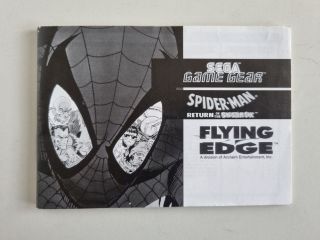 GG Spider-Man - Return of the Sinister Six Manual