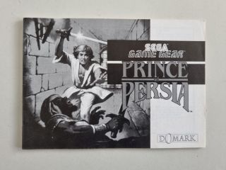 GG Prince of Persia Manual