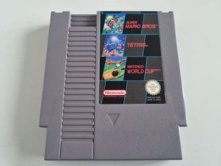 NES 3 in 1 - Super Mario Bros + Tetris + Nintendo World Cup NOE