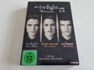 DVD Twilight Saga 1-3 - Was bisher geschah...