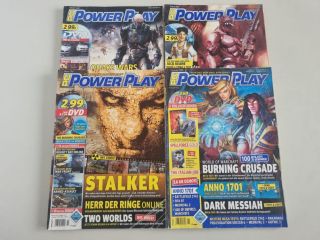 4 Power Play Magazines