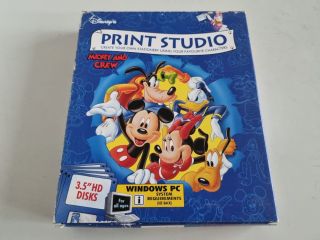 PC Disney's Print Studio - Mickey and Crew