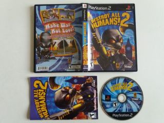 PS2 Destroy All Humans! 2