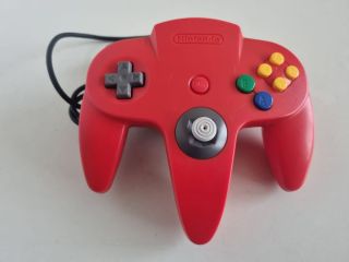 N64 Original Controller Red