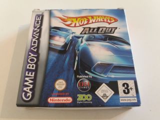 GBA Hot Wheels All Out EUR