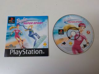 PS1 Barbie Super Sport