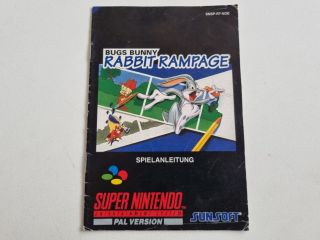 SNES Bugs Bunny - Rabbit Rampage NOE Manual