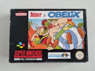 SNES Asterix & Obelix NOE