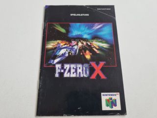 N64 F-Zero X NNOE Manual