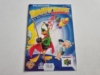 N64 Daffy Duck als Weltraumheld Duck Dodgers NOE Manual