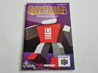 N64 Robotron 64 EUR Manual