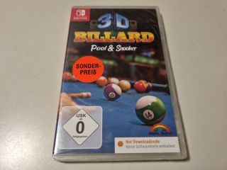 Switch 3D Billard - Pool & Snooker GER