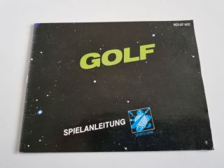 NES Golf NOE Manual