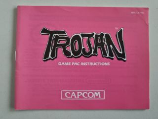 NES Trojan FRG Manual