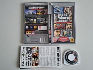 PSP Grand Theft Auto Liberty City Stories