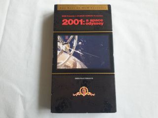 VHS 2001: a space odyssey