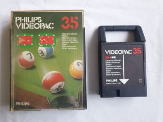 Videopac 35 - Electronic billiards